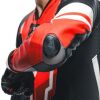 Dainese MISANO 3 PERF D-AIR Racing 1PC závodní kombinéza černá/fluo-červená vel.58